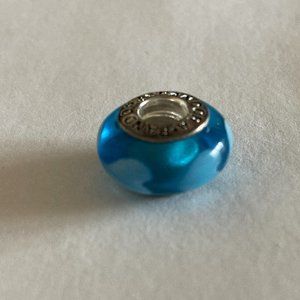Pandora Teal Murano Glass Charm